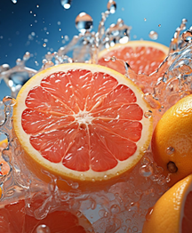 葡萄柚：酸甜清新，抗氧化與心血管保健的天然水果